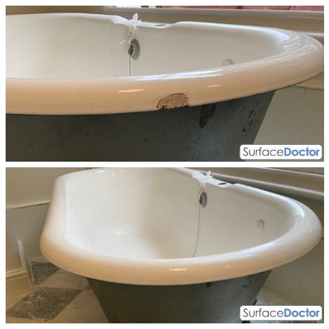 Bath Repair in London: After Image